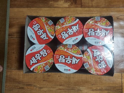 [농심] 새우탕 컵면 (67g6입)