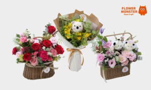 기념일/특별한 날! 로맨틱한 꽃다발 선물 꽃다발, 꽃바구니 캔디꽃 등