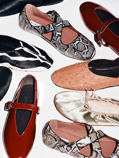 편안함과 스타일의 균형, 플랫 슈즈