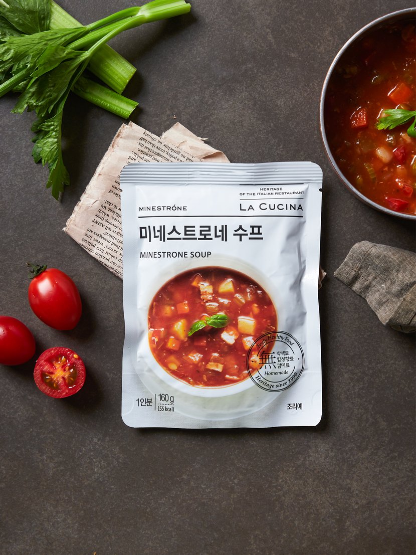 라쿠치나 미네스트로네수프 160G, 새벽배송