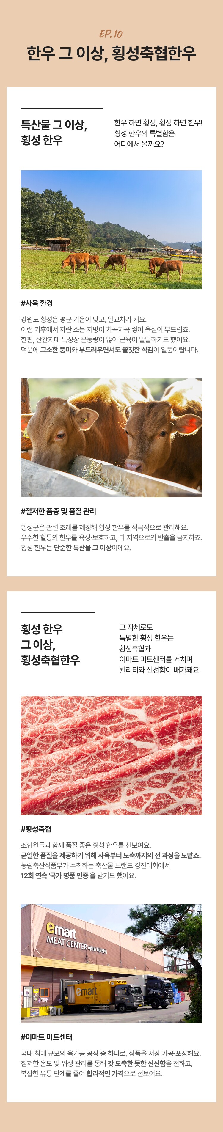 횡성한우 안내
