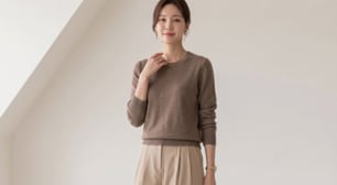 가을 캐주얼룩 코디템 바네사빈