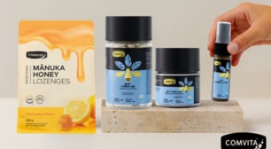 SOOTHING HONEY LOZENGESZesty Lemon Flavour500 gCOMVITA 환절기 건강에는 프로폴리스 콤비타 스프레이/캡슐/캔디