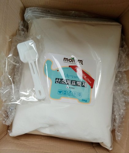 [momm] 프레스티지 산소계표백제 대용량 리필 5kg