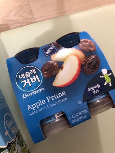 [Gerber] 주스 사과 푸룬 472ml