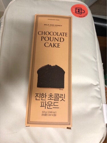 [밀크앤허니] 진한 초콜릿 파운드 620g