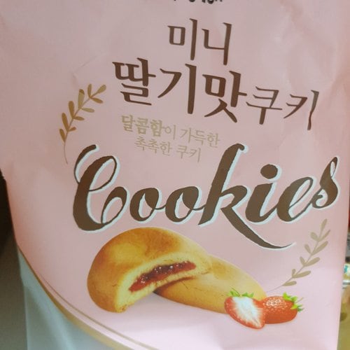 [삼립] 딸기맛 쿠키 320g