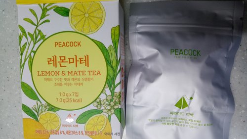 [피코크] 레몬 마테 티백 7입 7.0g