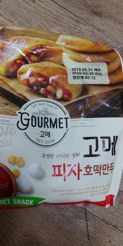 [고메]  피자호떡만두600g