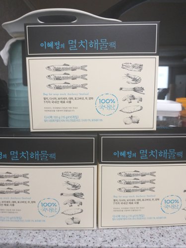 빅마마 이혜정의 멸치 해물 다시팩 3팩 (15g x 30개)