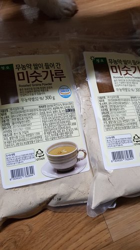 [청오건강]무농약 쌀이 들어간 미숫가루 300g