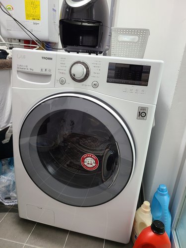 [공식판매점][LG전자] LG TROMM 드럼세탁기 화이트 FR14WQT (세탁14kg 건조8kg)