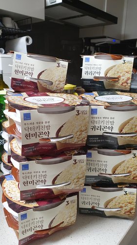 [무료배송] 닥터키친밥 서리태곤약밥 21개입