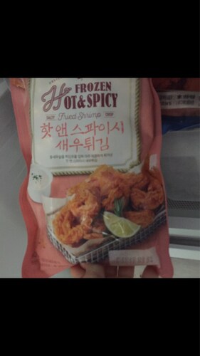 [피코크] 핫앤스파이시 새우튀김 400g