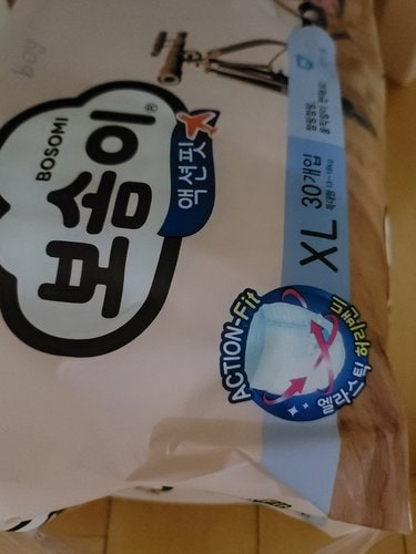 보솜이 액션핏팬티 특대 남아 60매