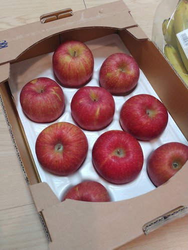 햇살가득 산골 의성 저탄소 사과(중) 2kg(8~10입/박스)