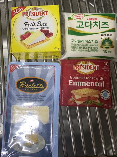 [프레지덩] 토스트 에멘탈 슬라이스 치즈 200g