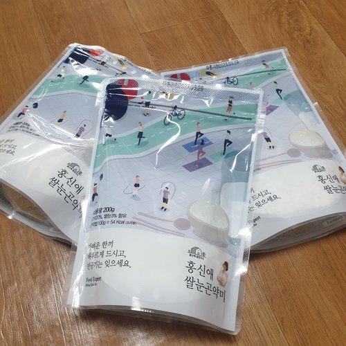 [홍신애쌀연구소] 쌀눈 곤약쌀200g x 3봉