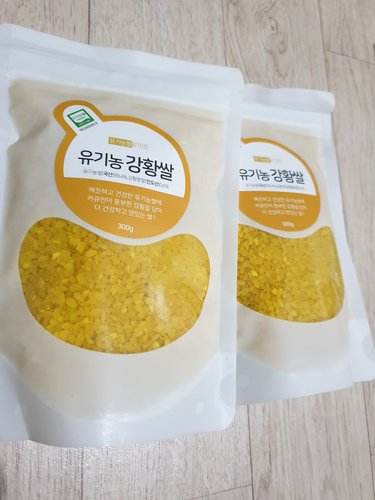 바비조아 유기농 옐로 라이스_ 강황쌀 300g