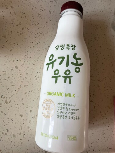 [삼양우유] 삼양 대관령목장 유기농우유 750ml