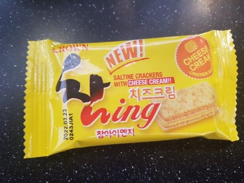 [크라운] 참ing 치즈 크림 360g