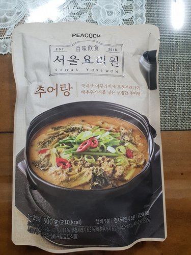 피코크 서울요리원 추어탕 500g