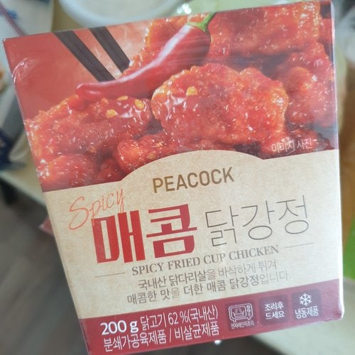 피코크 매콤닭강정 200g