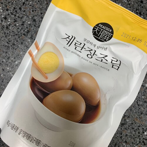[피코크]정갈하게 담아낸 계란장조림 400g