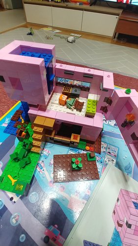 레고 21170 마인크래프트™ 돼지의 집[마인크래프트] 레고 공식