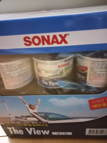 SONAX 더뷰 에탄올 워셔액 1.8L X3개