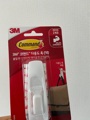 3M 코맨드 벽걸이훅 (대)