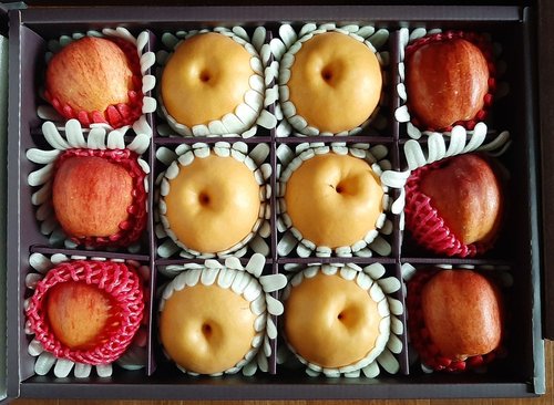 [과일선물세트] NEW 사과배혼합선물세트 7kg(사과6개, 배6개)
