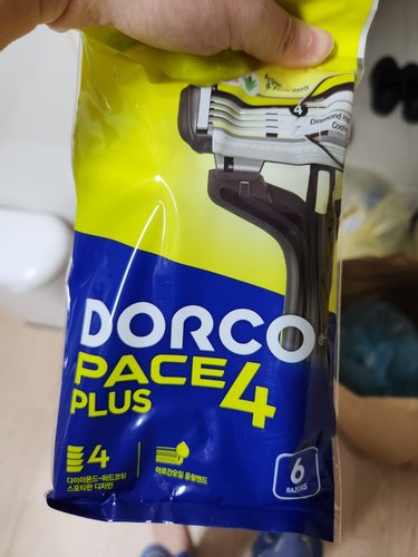도루코 페이스4 플러스 휴대용면도기 6입