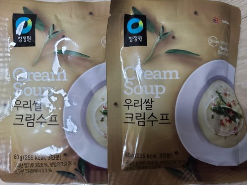 [청정원] 우리쌀크림수프 60g