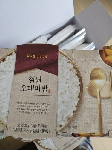 [피코크] 철원 오대미밥(6입)