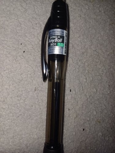 [동아] 애니볼 유성볼펜 흑색 3입 (1.0mm)