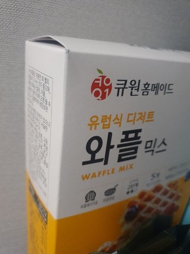 [큐원] 유러피언 와플 믹스 500g