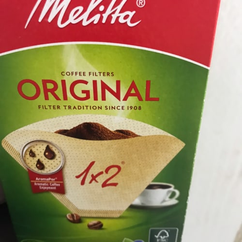 밀리타 커피필터 1*2(80매)