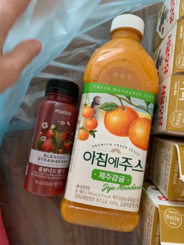 [피코크] 블렌디드 딸기 190ml