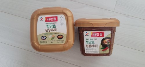 [CJ]해찬들 그대로끓여먹는된장450g(청양초)