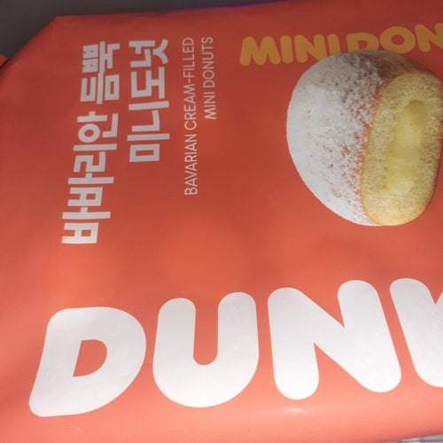 [던킨] 딸기 듬뿍 미니도넛 (25g x 10개입)