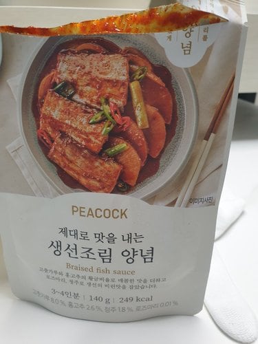 [피코크] 제대로 맛을 내는 생선 조림 양념 140g