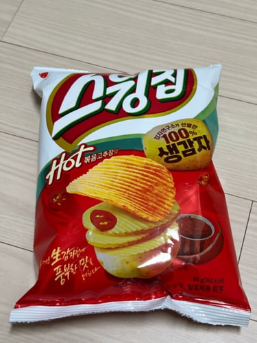 [오리온] 스윙칩 볶음 고추장맛 60g