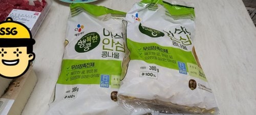 CJ 행복한콩 안심아삭 콩나물 380g
