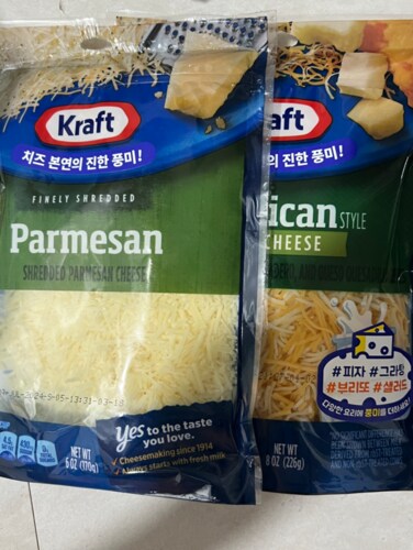 [Kraft] 크래프트 슈레드 파마산 치즈 170g