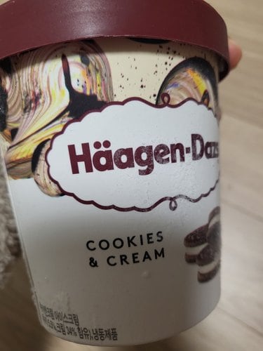 [하겐다즈] 쿠키&크림 파인트 473ml