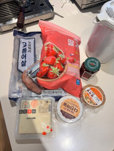 칠레산 냉동 딸기 1kg(팩)