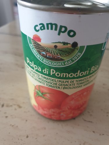 [캄포] 유기농 다이스드 토마토 통조림 400g