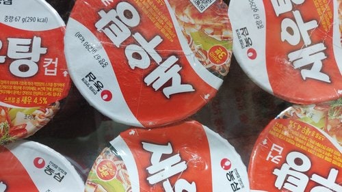[농심] 새우탕 컵면 (67g6입)