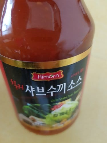 [하이몬] 칠리 샤브수끼 소스 300ml